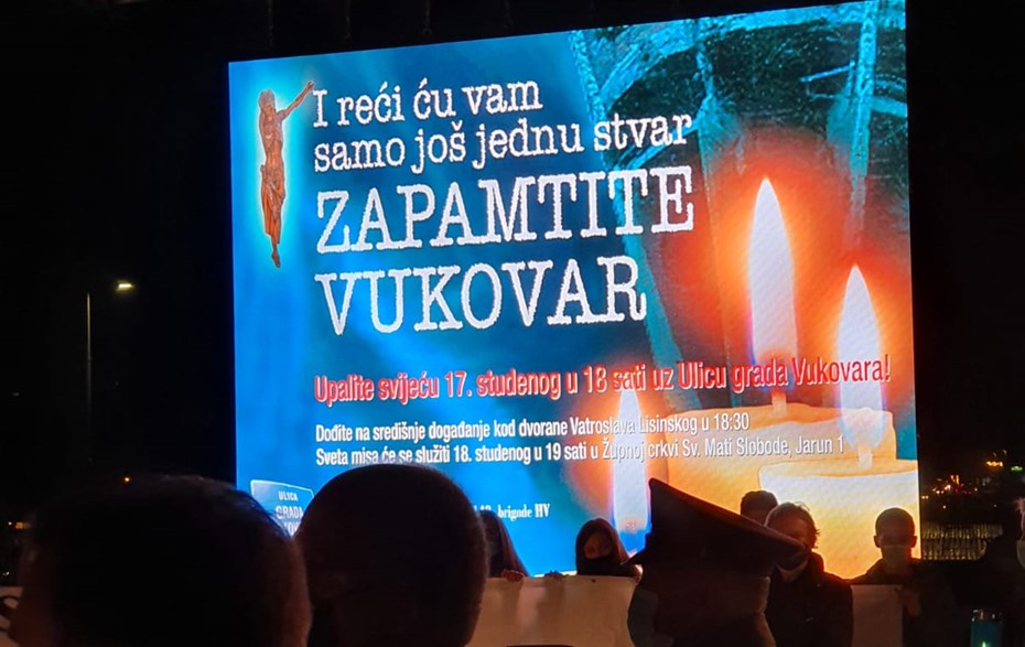  "I reći ću vam samo još jednu stvar ZAPAMTITE VUKOVAR"